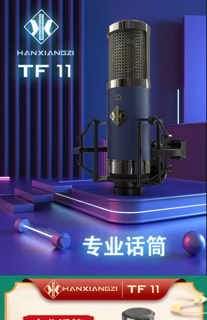 韩湘子TF11电容麦克风