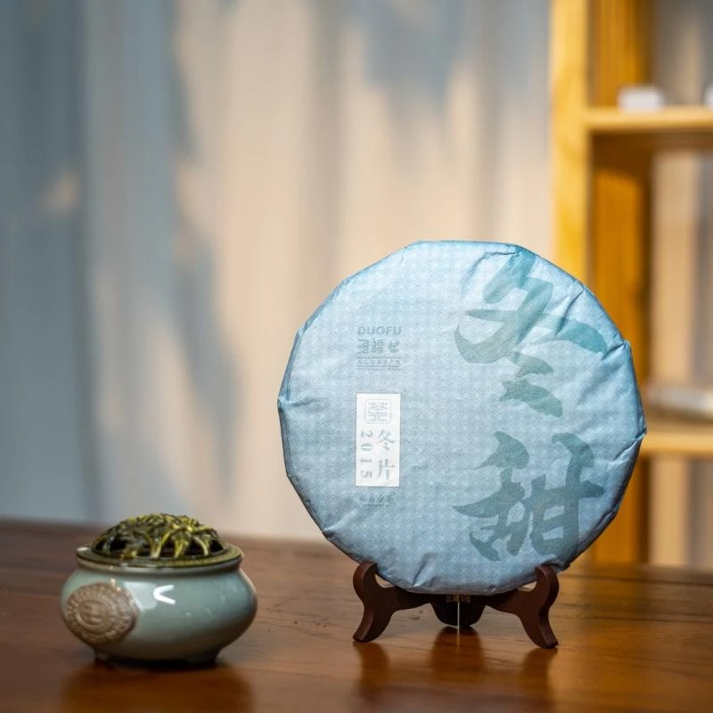 多彩福白 多福 冬甜 2015年冬片(饼茶)太姥山 冰糖甜冰糖韵