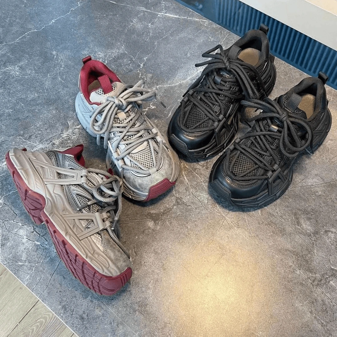 【单里/加绒】“悟空老爹” 2024年秋冬季新款圆头时尚百搭网面休闲鞋