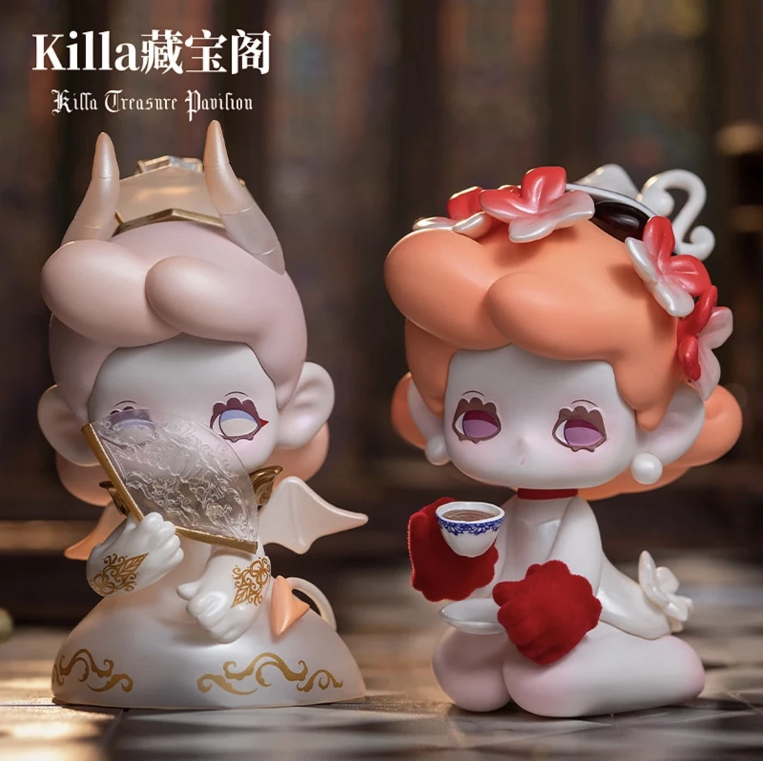 【拆盒不退】正版Killa藏宝阁系列盲盒潮玩公仔手办创意可爱摆件