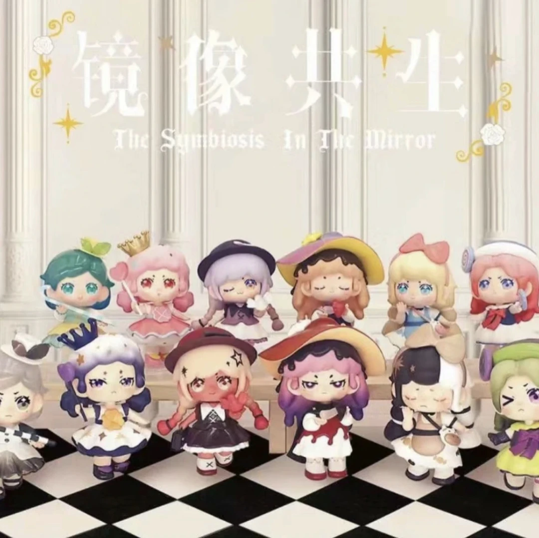 【拆盒不退】正版papani镜像共生系列盲盒潮玩手办玩具公仔可爱女生