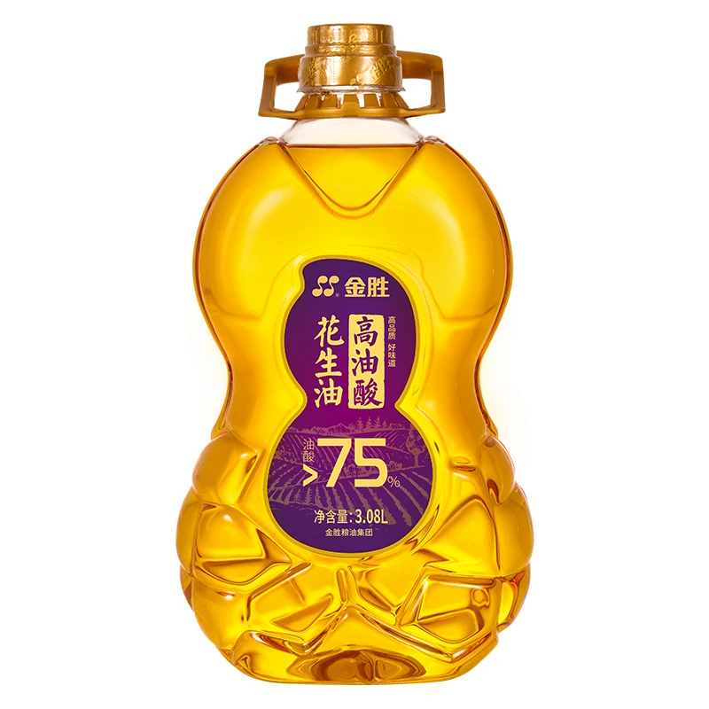 金胜品质高油酸花生油3.08L