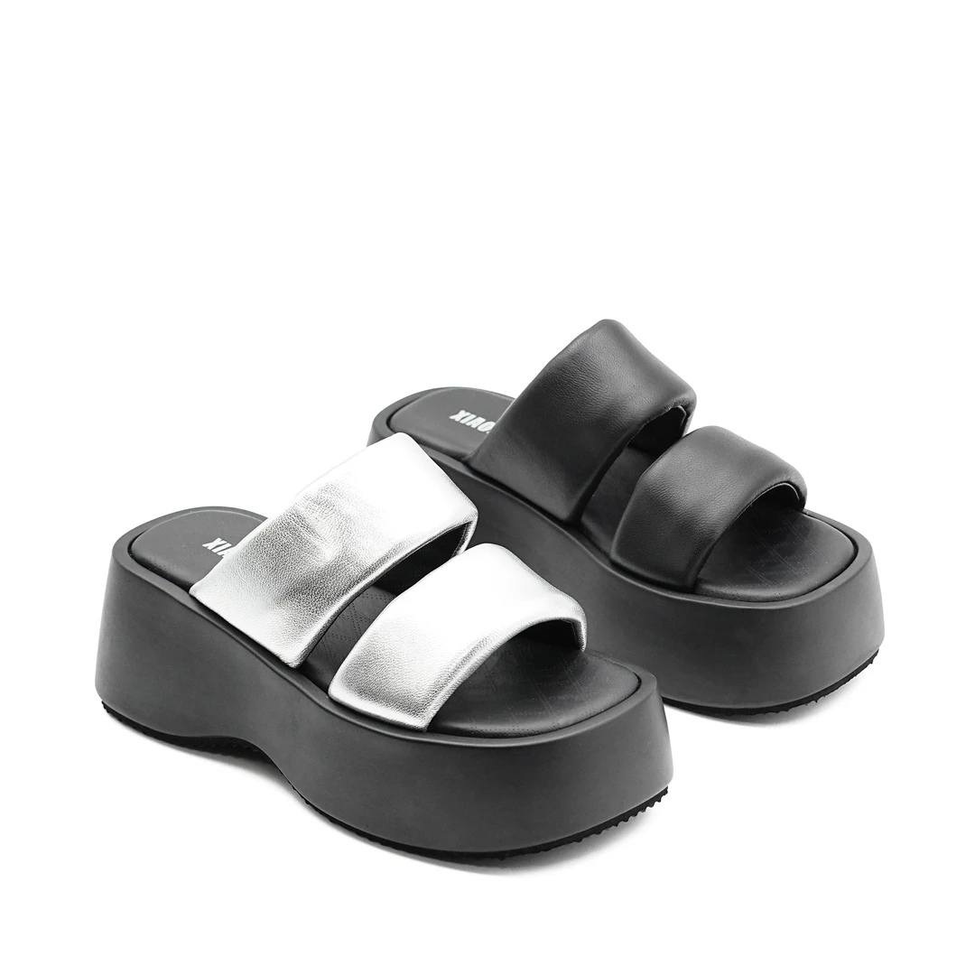 小小苏女鞋休闲时尚ins夏季坡跟防滑拖鞋百搭小众时尚运动韩版