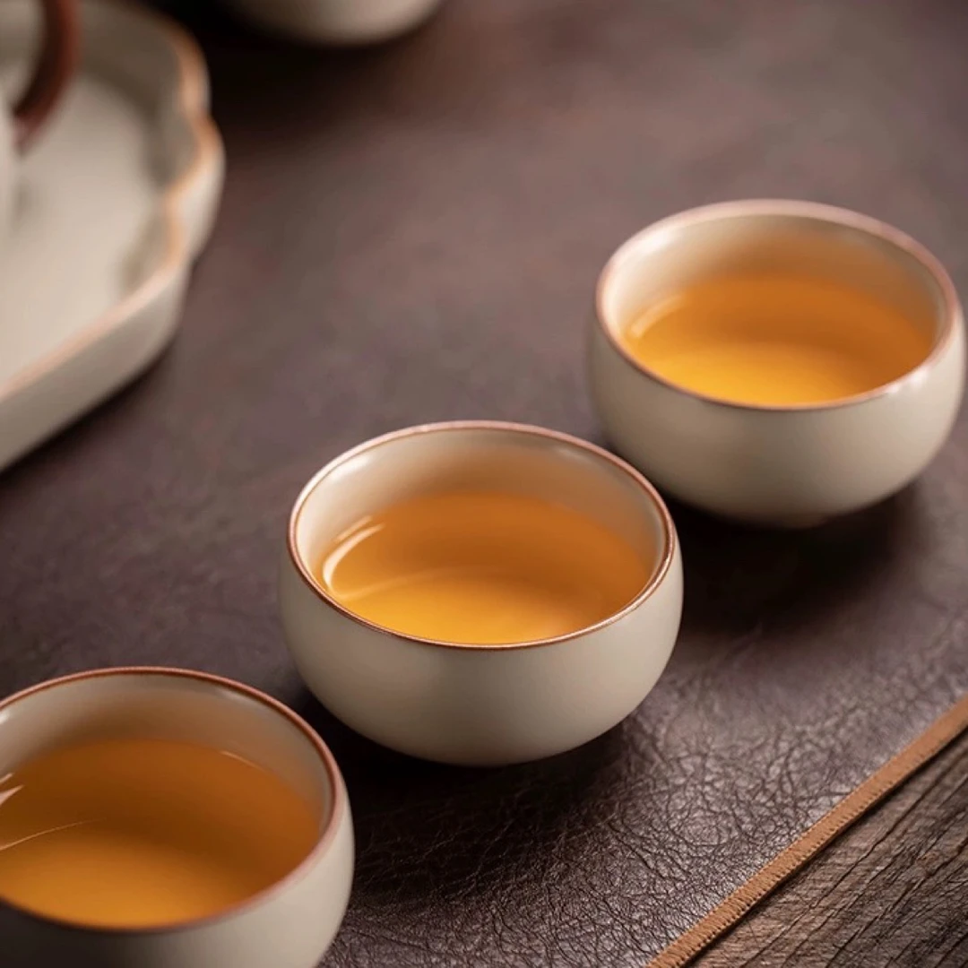 汝窑主人杯家用陶瓷茶杯个人专用定制品茗杯功夫茶具茶盏单个茶碗