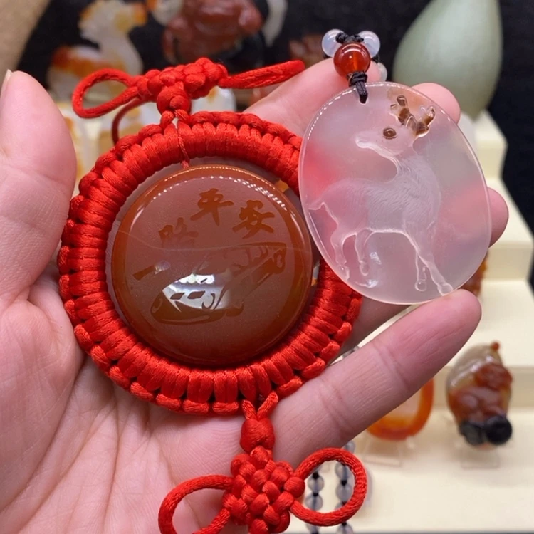 【闪购商品】玛瑙/玉髓颈饰未镶嵌劲*