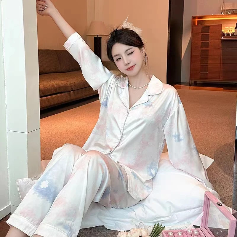【编号010-019】清微瑕家居服睡衣睡衣女套装