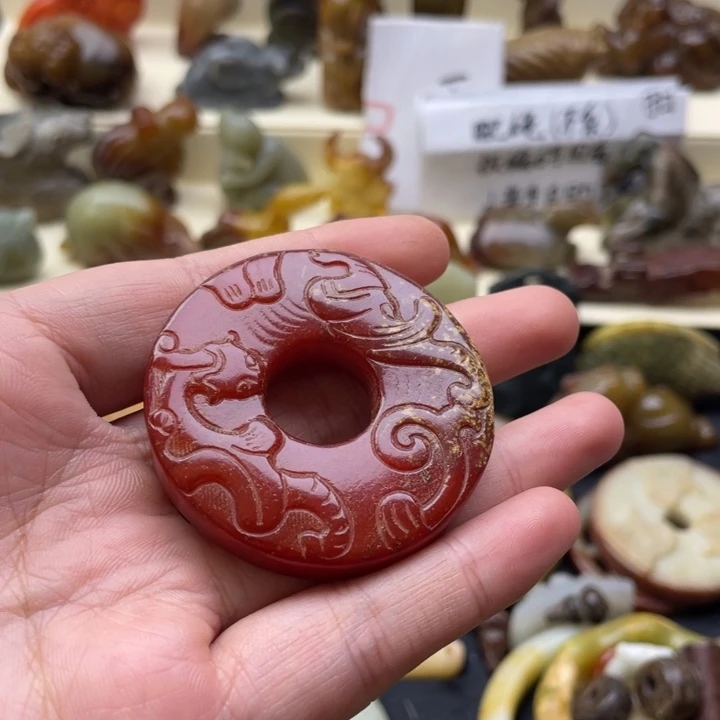 蛇纹石玉摆件未镶嵌185