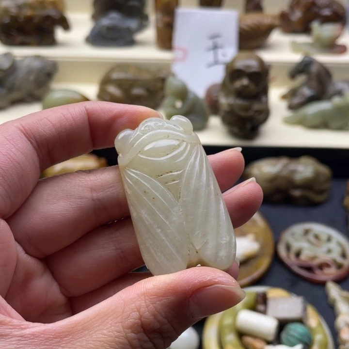 蛇纹石玉颈饰未镶嵌97