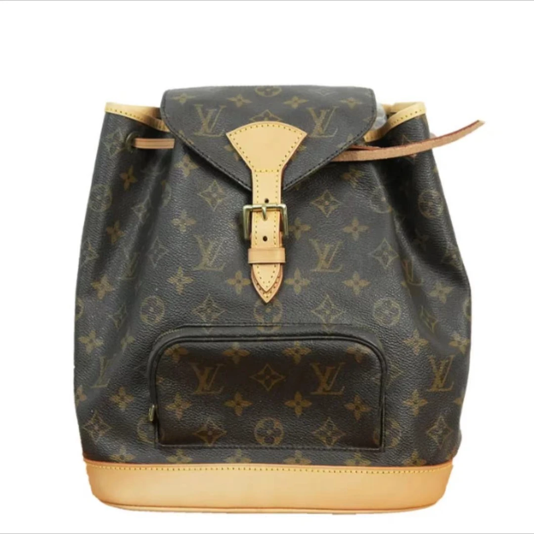 99新 LouisVuitton/路易威登 LV经典老花双肩包
