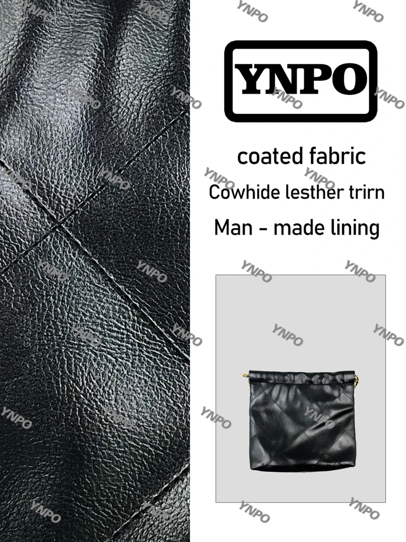 YNPO手工打造真皮女士新款包袋小号黑色10228