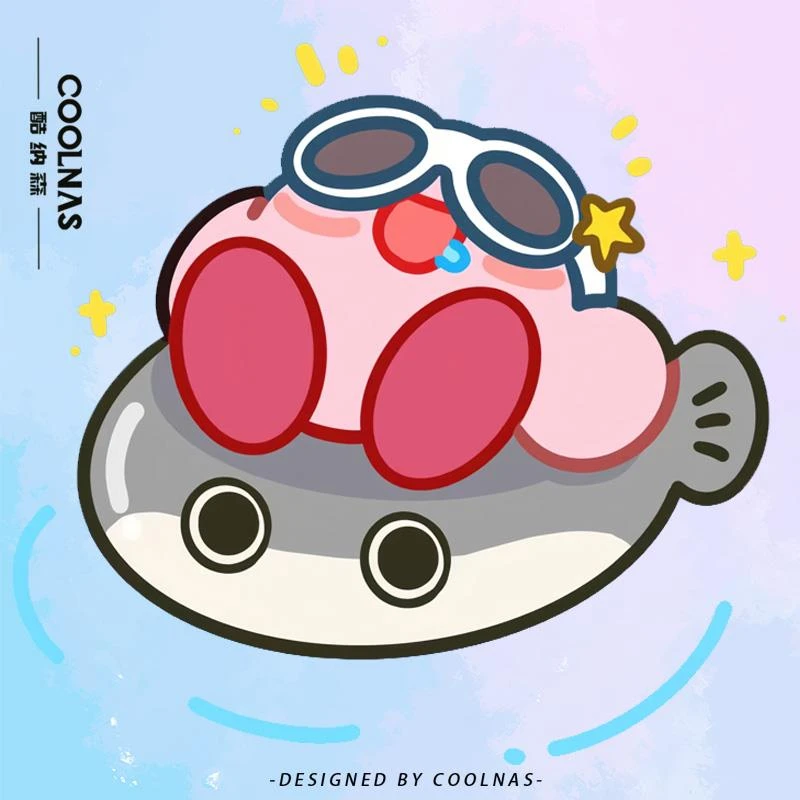 萨卡班甲鱼联名星之卡比恶搞卡通带土连帽卫衣男女生秋冬外套上衣