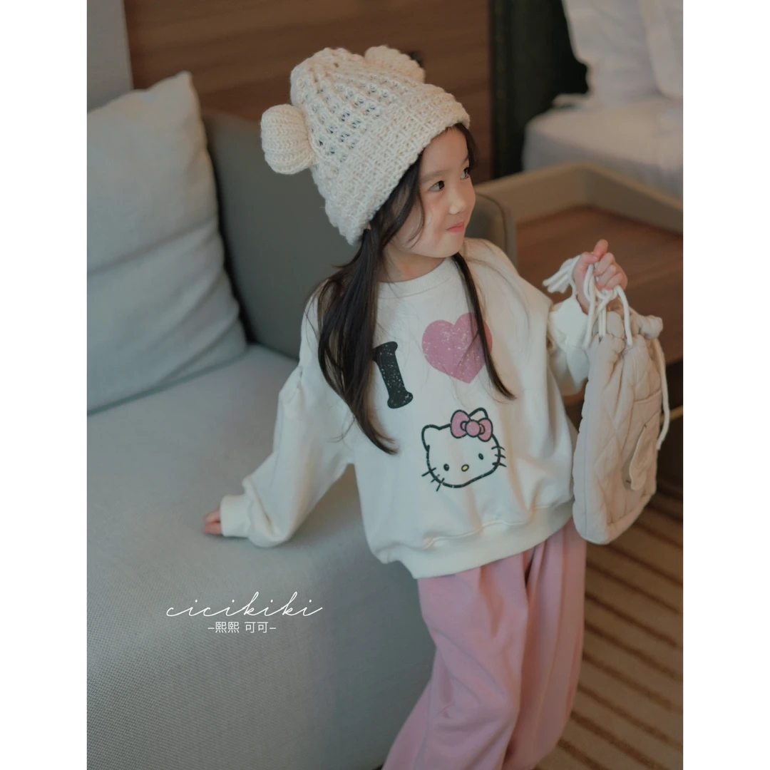 【小可爱卫裤】儿童童装秋冬圆领时尚百搭卫裤熙熙可可 KZ2474