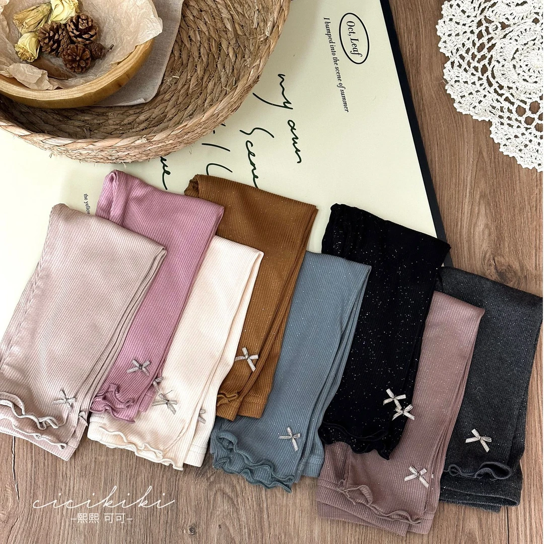 现货【闪闪裤】夏款百搭休闲七分打底裤熙熙可可DDK2406 KZ2465