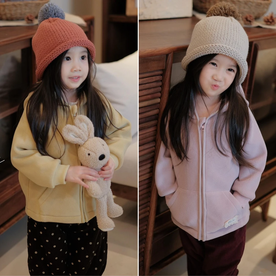 【克洛米】儿童童装秋冬时尚百搭长袖开衫外套熙熙可可WT2439