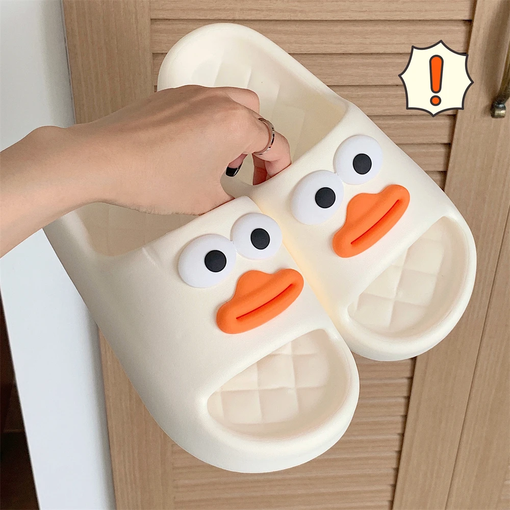 细细条 搞怪趣味ins潮香肠嘴学生拖鞋男女时尚外穿情侣居家凉拖鞋