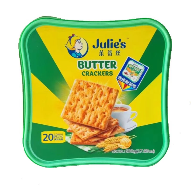 25年1月到期茱蒂丝(Julies)马来西亚进口营养苏打饼干饼干500g