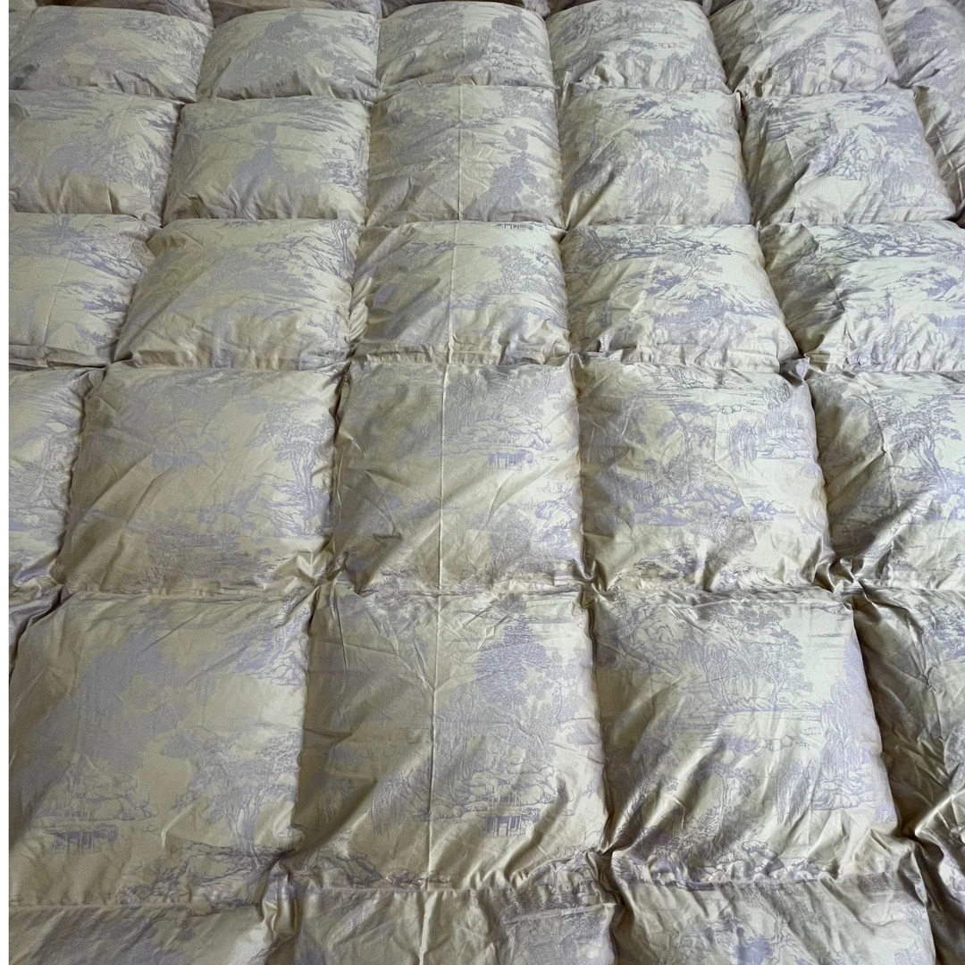95雁鸭850蓬松4A+媲美95鹅绒羽绒被冬天被静音柔软轻奢舒适冬被