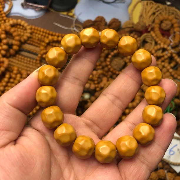 猴头奶酪无相1.4-1.5左右猴头核桃手串小精品文玩光面