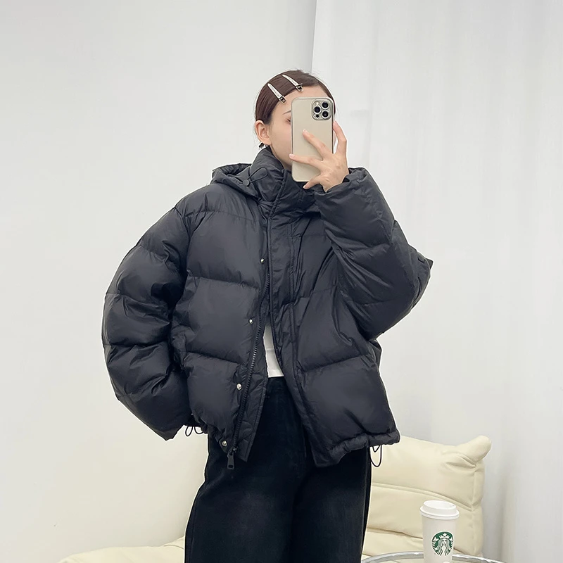 【可脱卸帽】WW4.0全新升级非肥版加厚女保暖白鸭绒韩版秋冬羽绒服