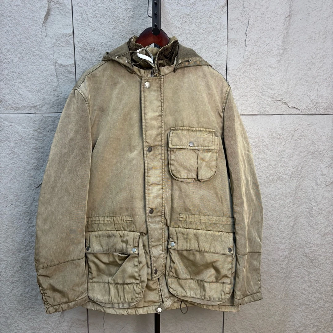 99新 maje  company Vintage（pm） 护目镜棉服大衣 54码 ys001725