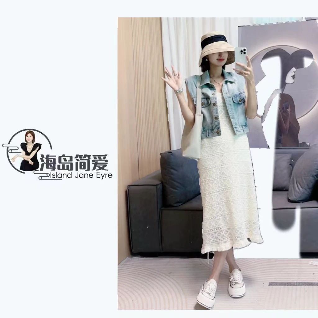 夏季夏款休闲牛仔马甲 1015