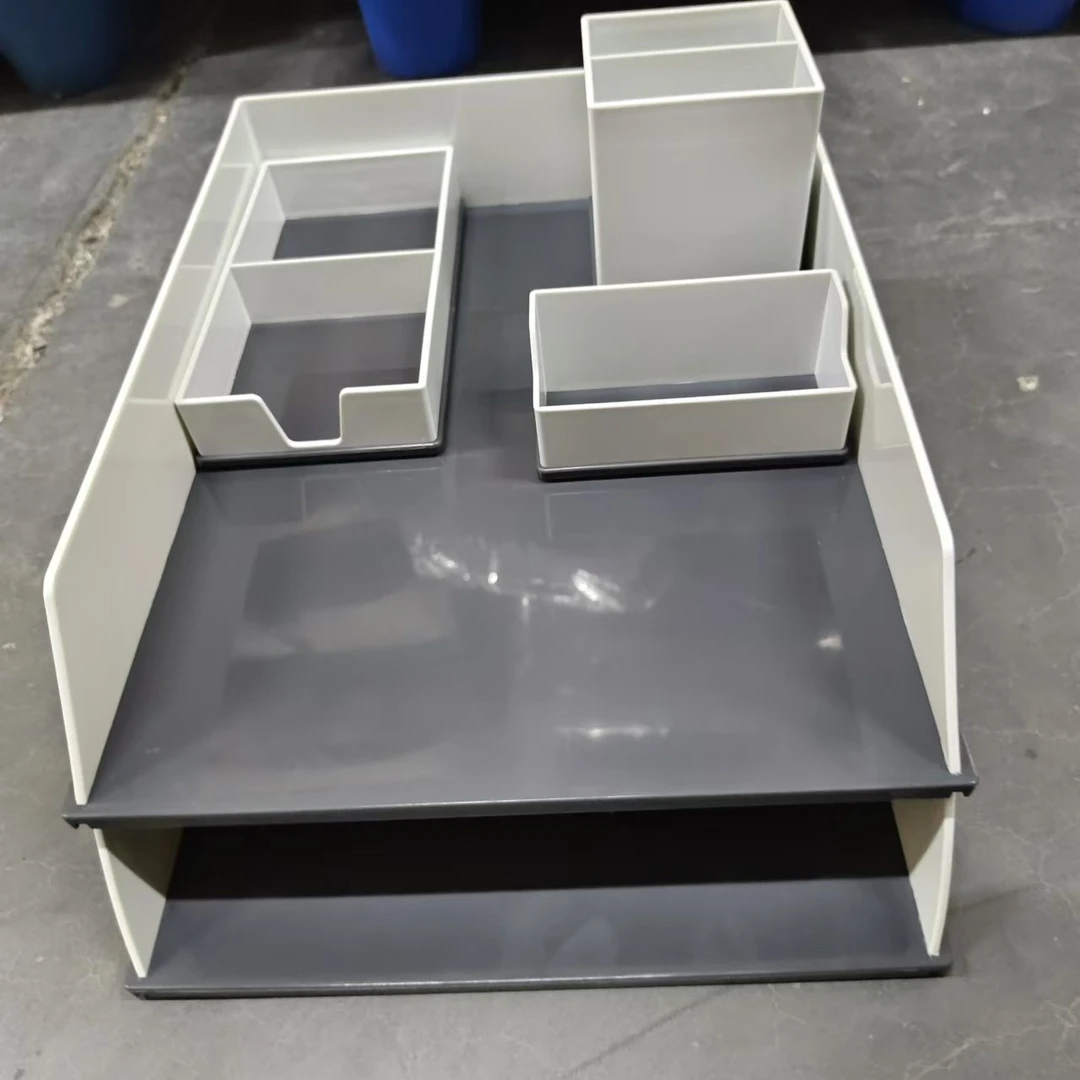 新疆包邮桌面收纳文件盘5件套整理收纳