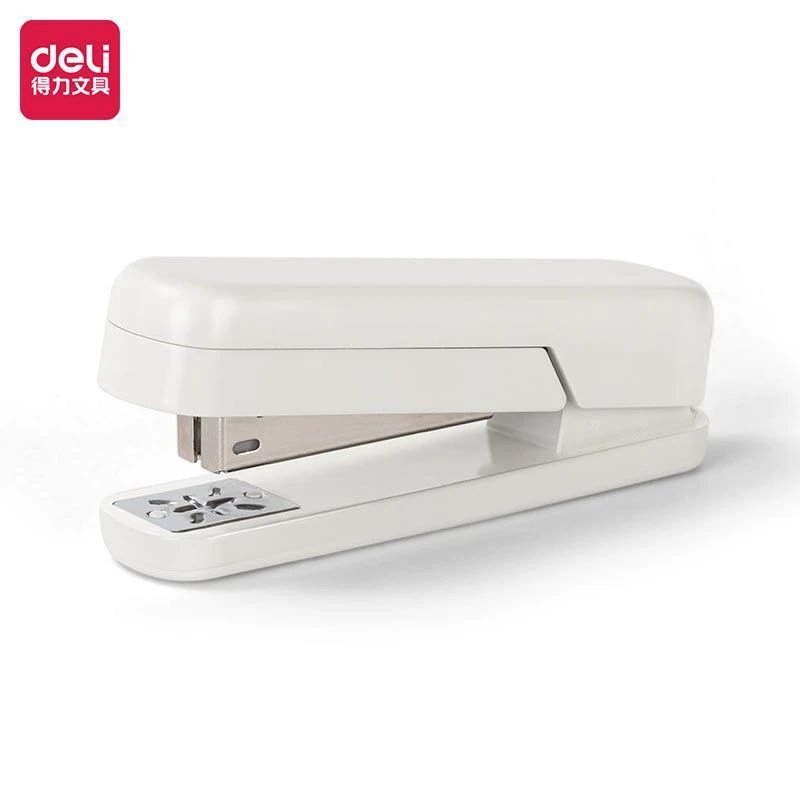【只发新疆】【送订书针】得力TA304旋转订书机马卡龙学生迷你订