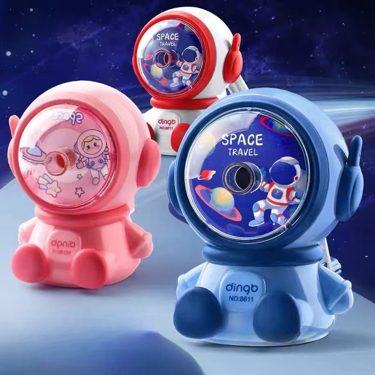 【新疆包邮】鼎邦宇航员太空人手动式削笔器可调节8611