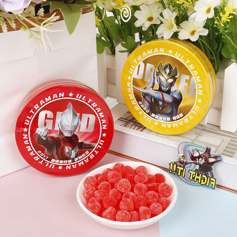 【赠奥特曼卡贴】奥特曼软糖益生菌果汁糖果儿童解馋小零食生日礼物