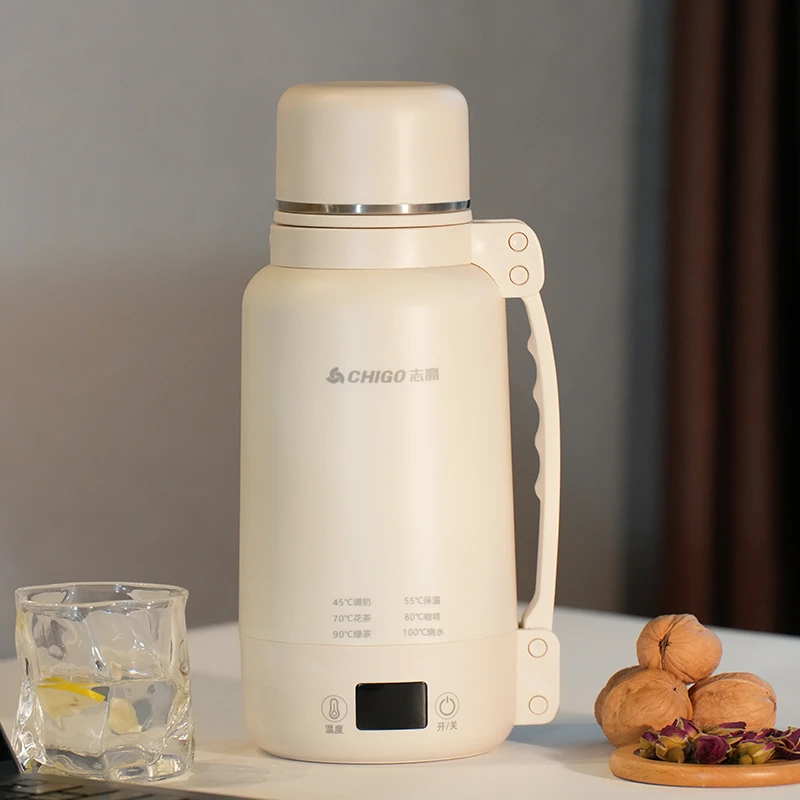 Chigo/志高便携式旅行多功能烧水杯壶电热水壶恒温热水杯大容量