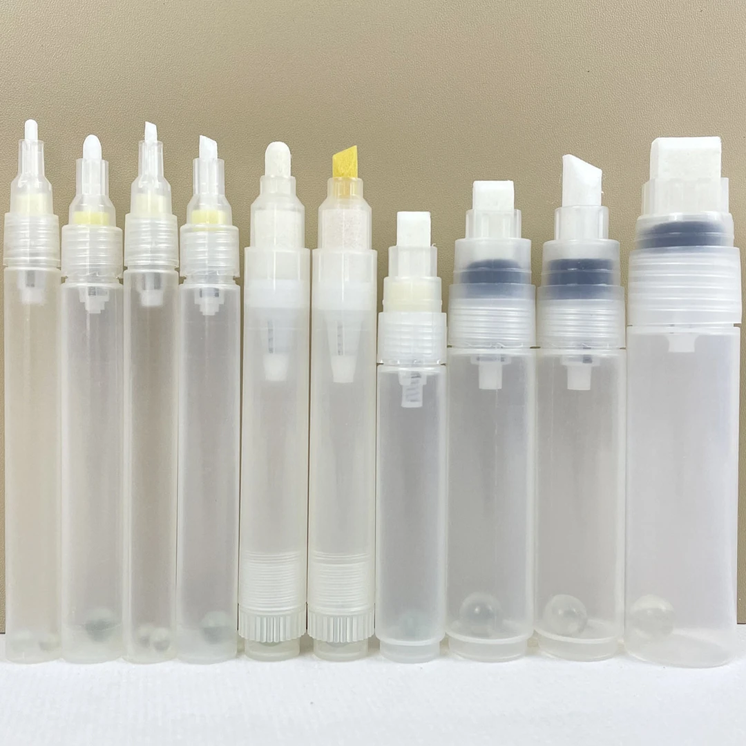 马克笔丙烯细头美术涂鸦空笔壳涂写笔家具描金笔空白笔管自灌油漆