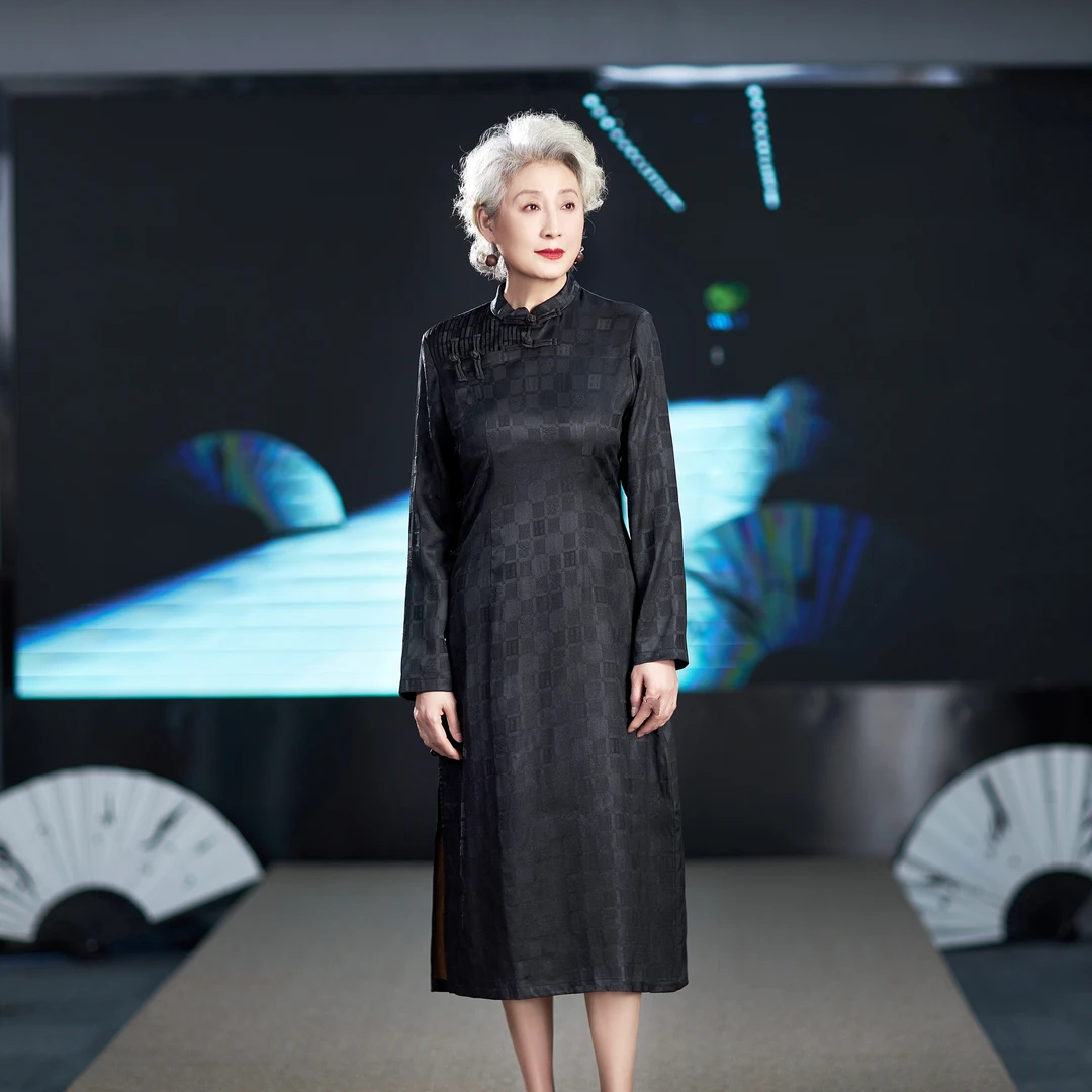 【万象有衣】万象无相-设计师款旗袍裙5712