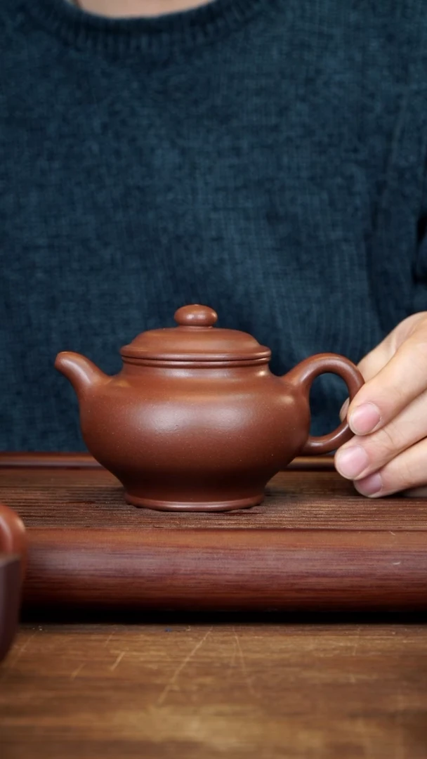 【闪购商品】紫砂茶壶掇只 底槽清 280cc