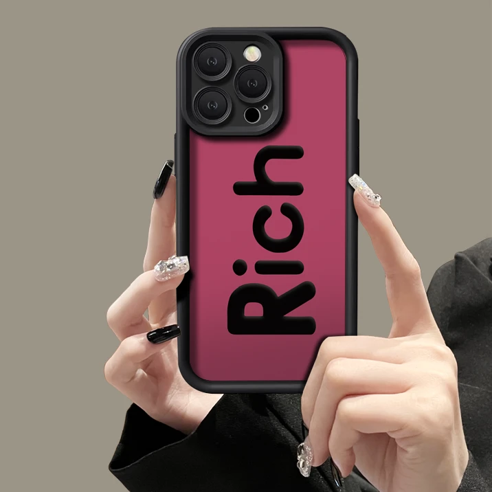 RIch苹果oppo小米vivo华为60iPhone15Promax手机壳14promax13