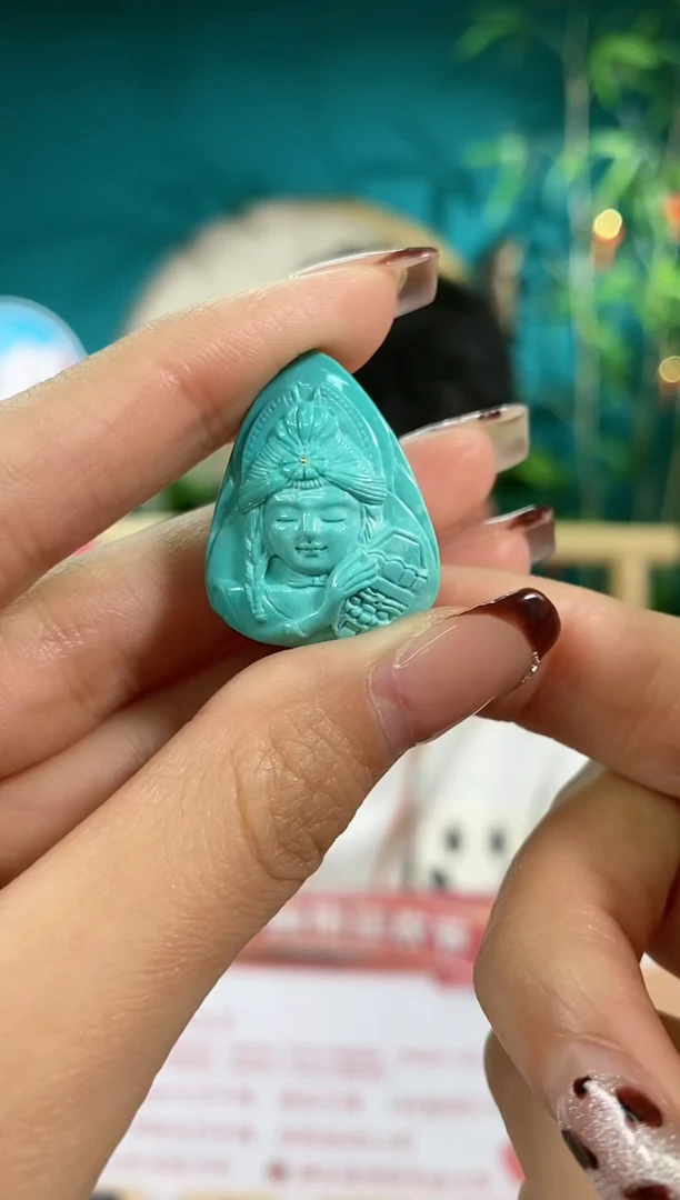 【闪购商品】绿松石珠宝奇石未镶嵌1