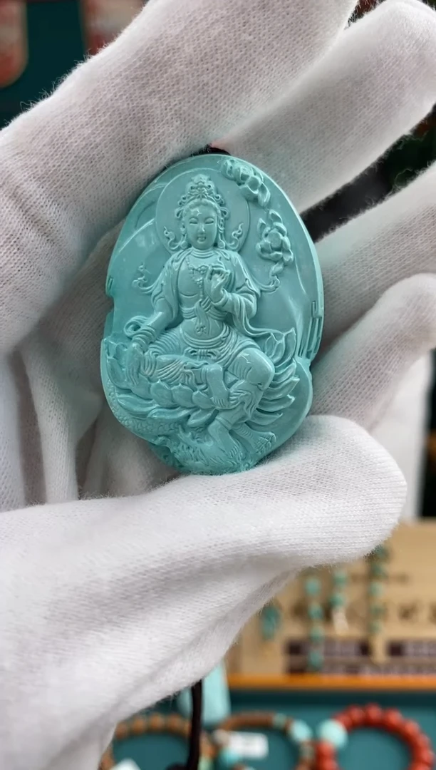 【闪购商品】绿松石珠宝奇石未镶嵌1