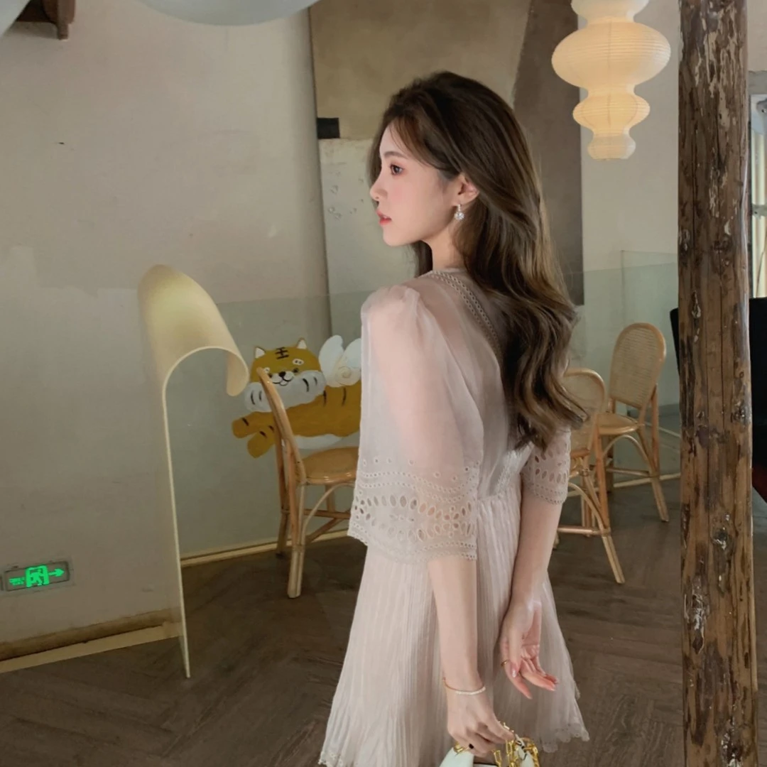 ASM ANNA◆浅浅琉光系列~自制重工刺绣上衣/长短连衣裙/短裤A10074