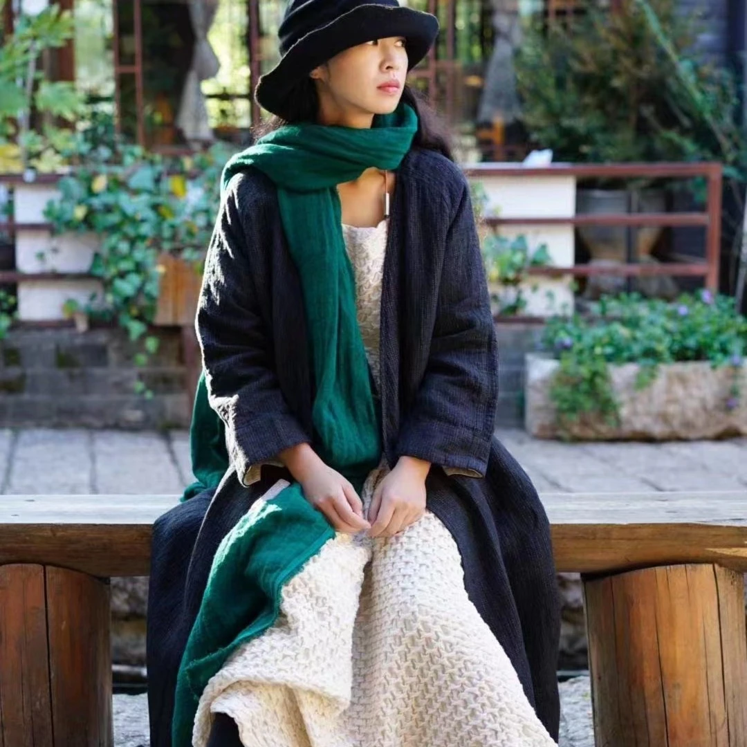 游尘衣物/在雨中外套长款