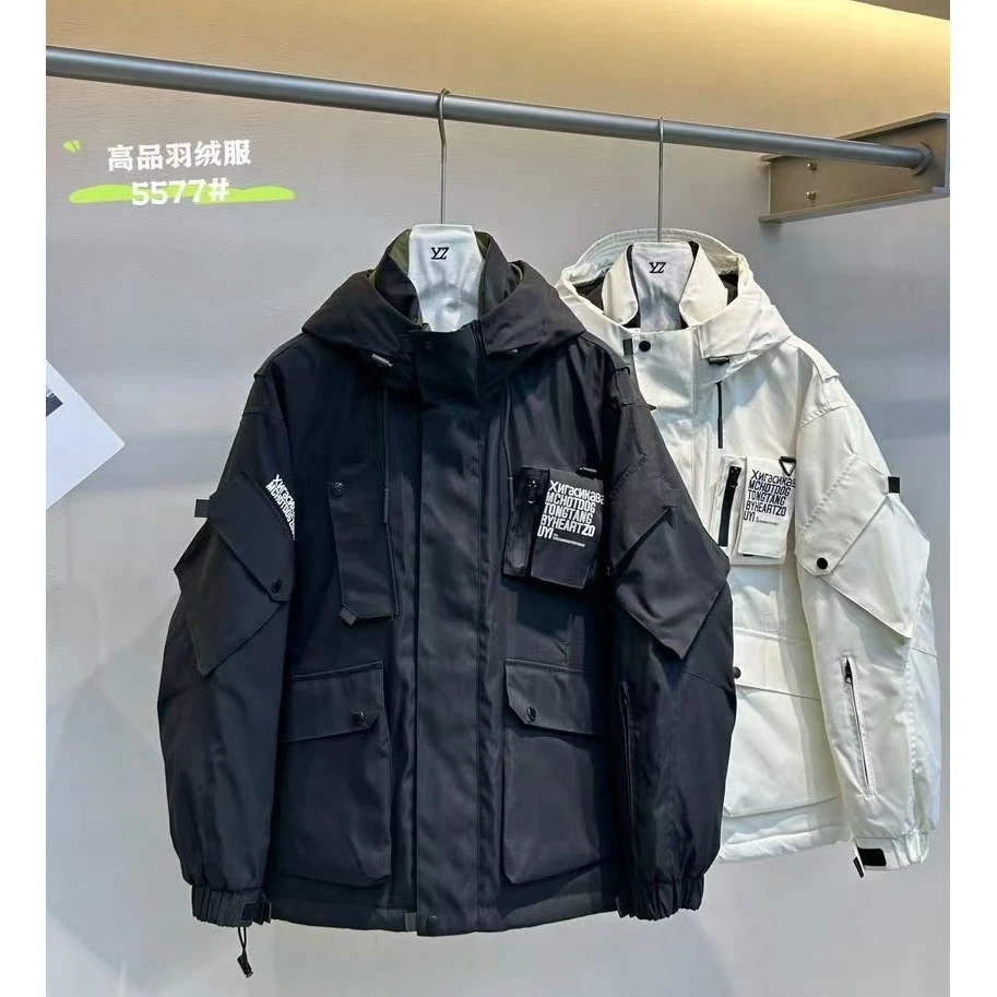 【5577】【阳阳】高级订制【止战之裳】国标90绒冬季情侣多口袋Z-5577