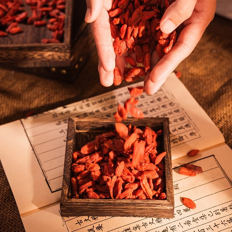 【华农祥】正宗宁夏中宁大颗粒头茬红枸杞250克-500克包邮