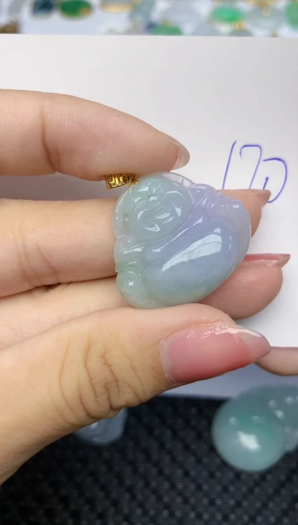【闪购商品】翡翠颈饰未镶嵌天然翡翠A货,