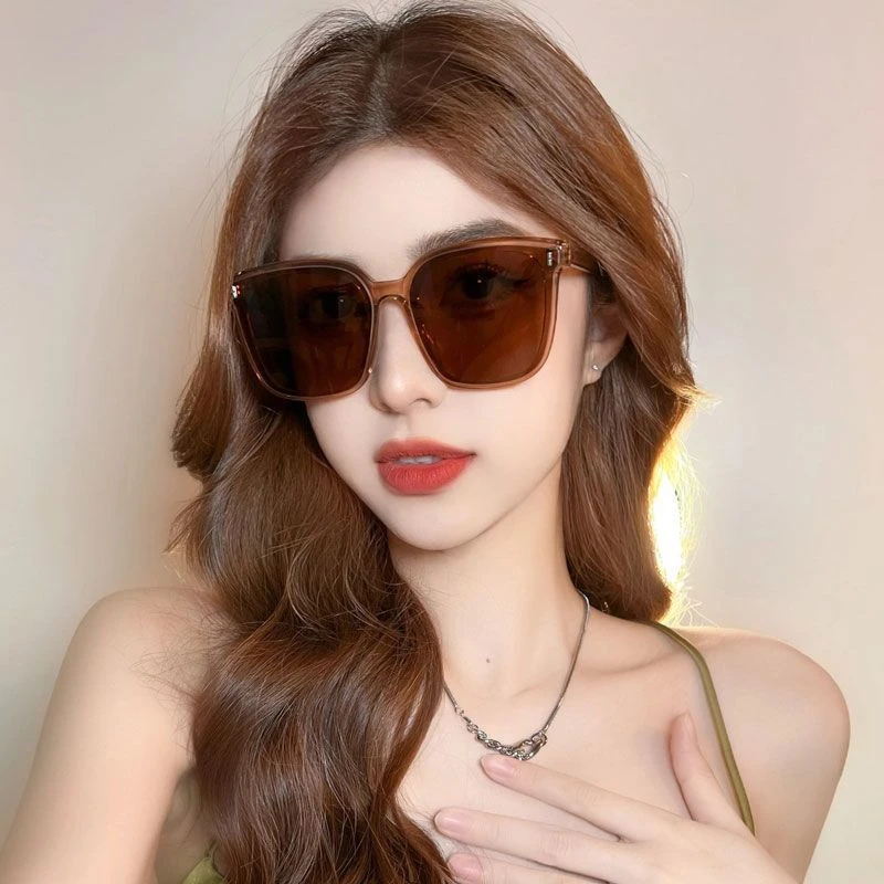 gm墨镜女2023新款潮网红太阳眼镜男开车防紫外线大脸显瘦街拍眼镜