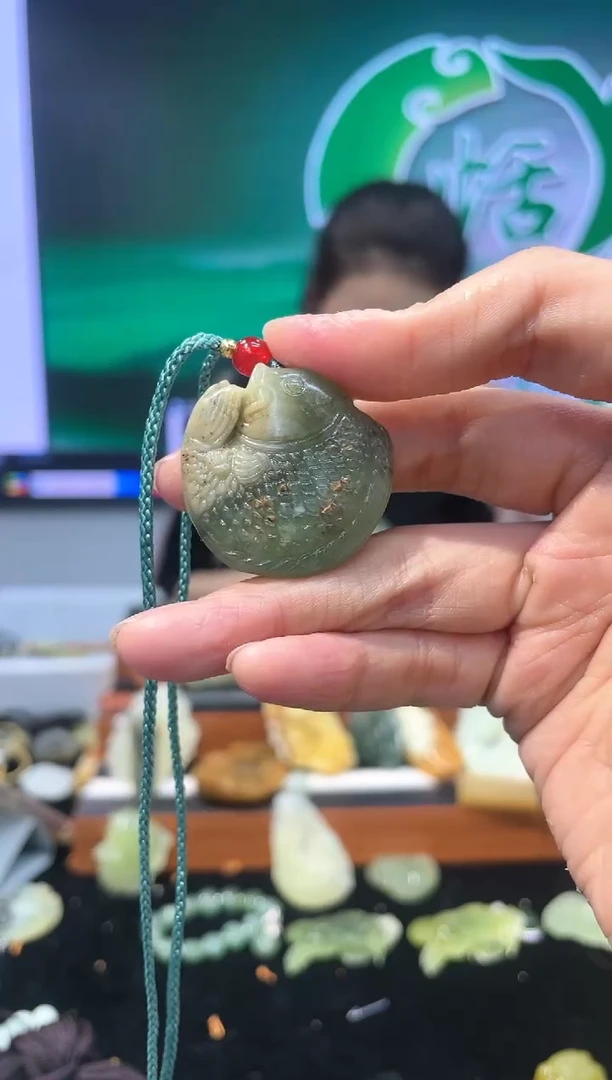 【闪购商品】岫玉吊坠未镶嵌·