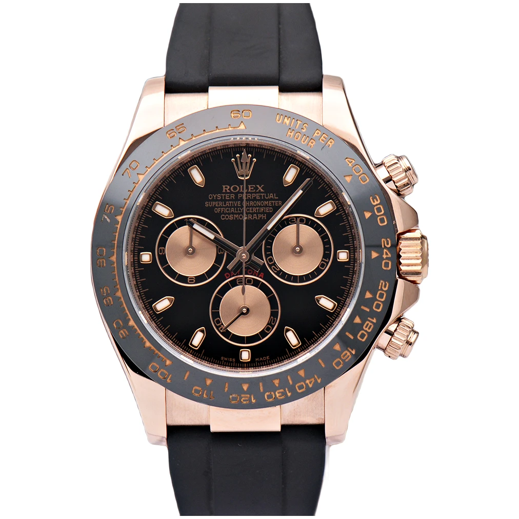 99新 Rolex/劳力士 迪通拿116515/18k玫瑰金40mm自动机械男表单表