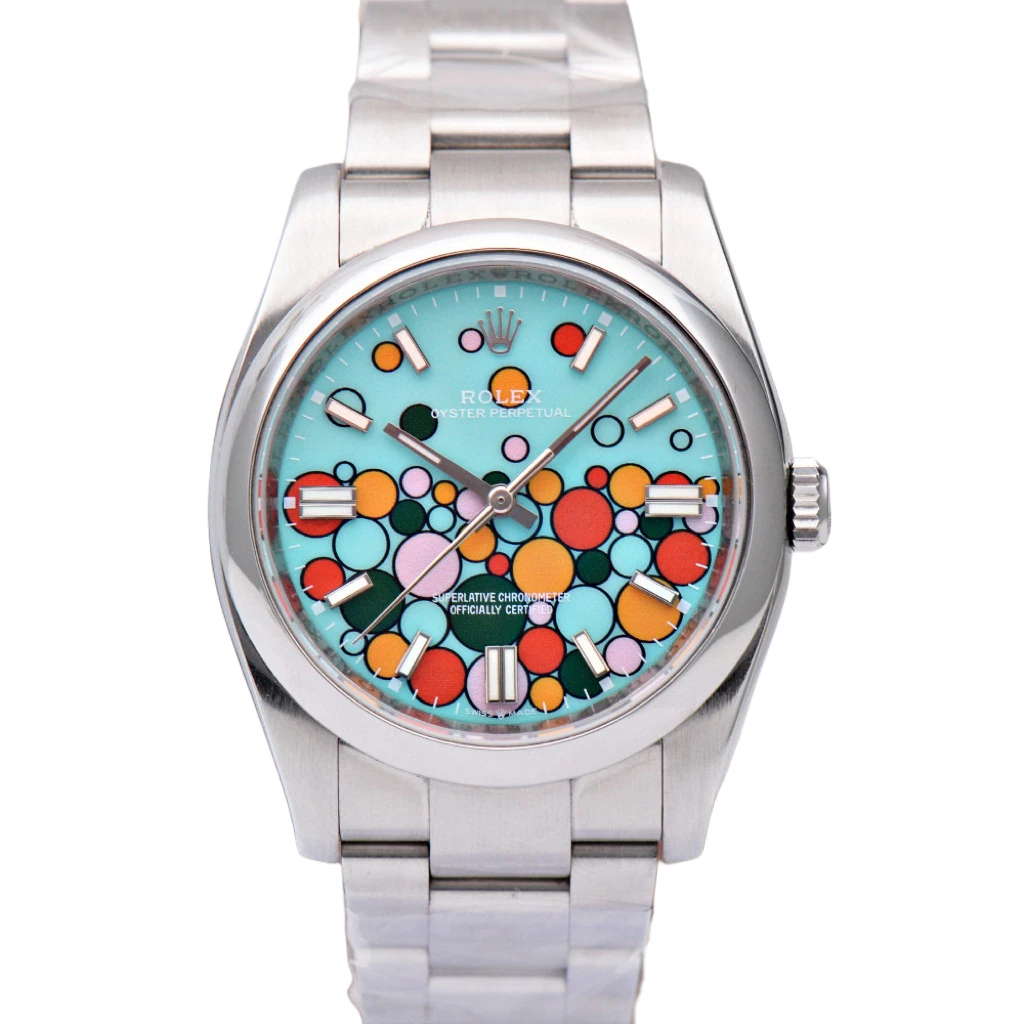 99新 Rolex/劳力士 蚝式恒动116000/36mm/精钢材质/自动机械男表