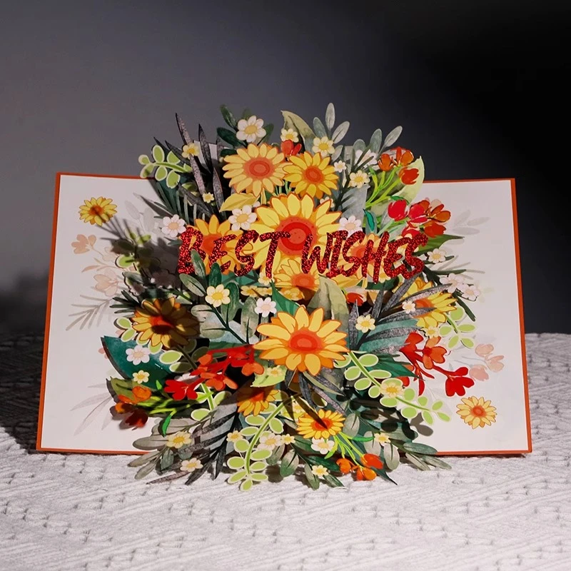 教师节贺卡送老师2024精致高级感创意礼物3d立体工艺手工谢师卡