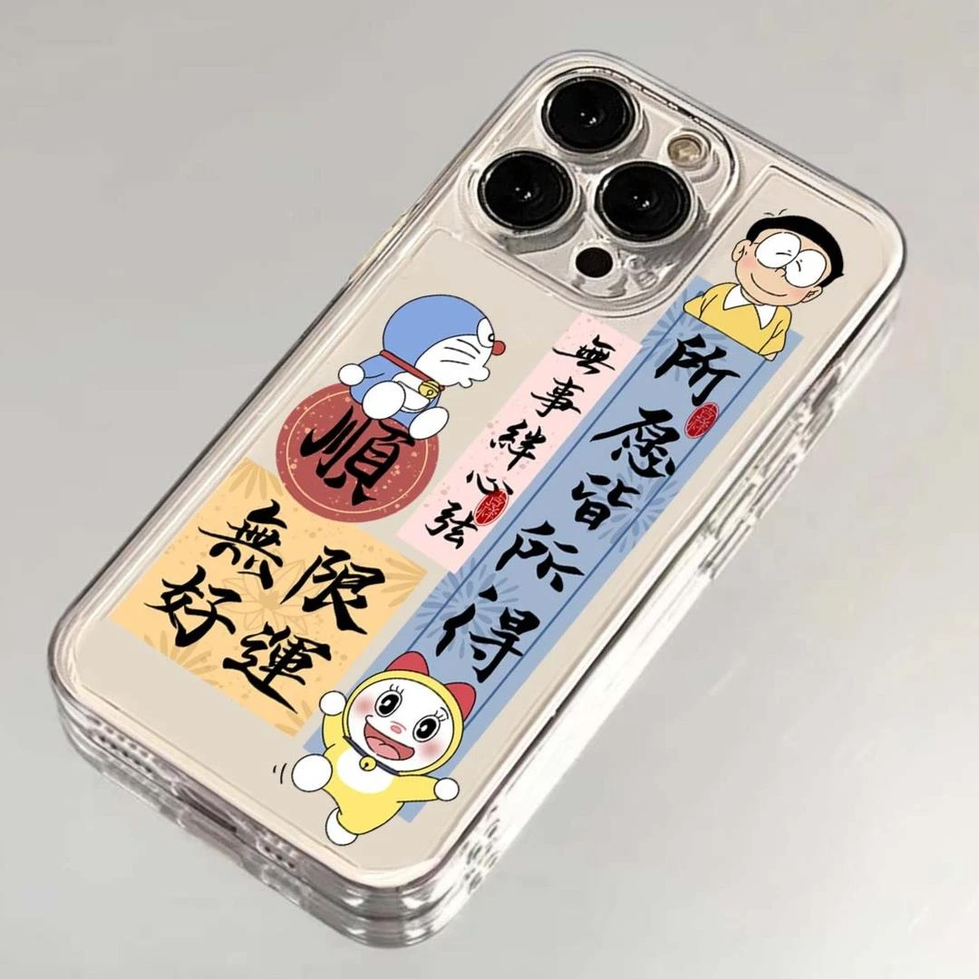 所愿皆所得苹果小米oppovivo华为适用iPhone12/15/14/15手机壳软