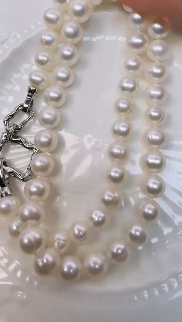 【闪购商品】淡水珍珠毛衣链未镶嵌55厘米  9-10mm