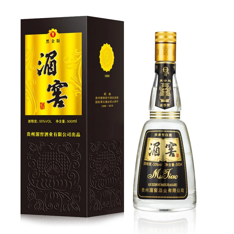 湄窖黑金 浓香型 优级白酒 55度 500ml品质55度