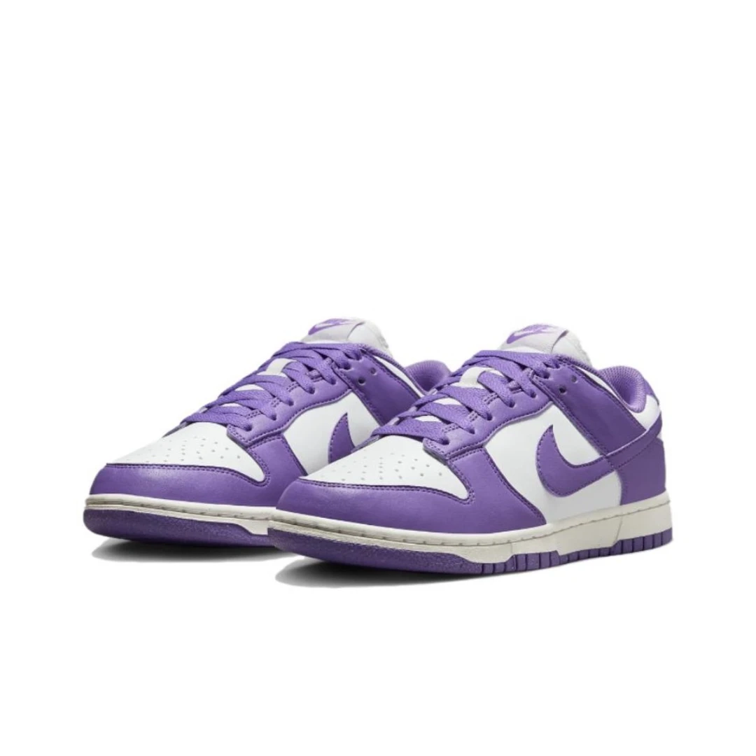 【NK/就近门店发货】NIKE耐克女子DUNK LOW白紫休闲板鞋DD1873-108